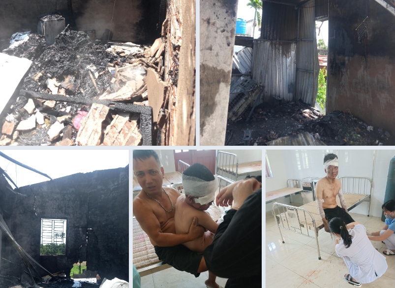 Thông tin về vụ cháy nổ xảy ra ở thôn Ngọc Động, Tiên Thanh, Tiên Lãng, Hải Phòng